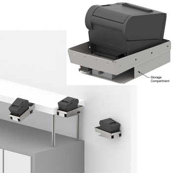 Point Of Sale Printer Mounting Systems