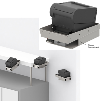 Point Of Sale (POS) Printer Mounting Systems