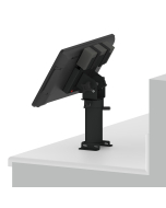 Countertop Fixed Pedestal Mount with a 6” Riser, a WS6 Pan and Tilt Head and a PS holder