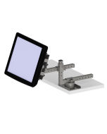 Fully Articulated Shelf Edge KDS Support Package for a VESA Touchscreen and any Controller