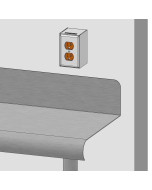 Single Gang Stainless Steel Monument, Wall Mount