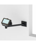 Wall Mount with adjustable 15" arm and panning head for MICROS 720 Tablet with drop in charger