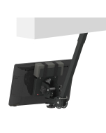 7 Axis Ceiling Mount with Extendable Arm and Biased WS6 Pan and Tilt Head and a PS holder