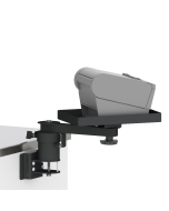 Wall Mount with a 3” Riser, 8” Arm, and a Flat Printer Tray