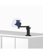 Countertop Fixed Pedestal Mount + Riser + 8” Arm + Ingenico Lane Reader Pan - Tilt Head