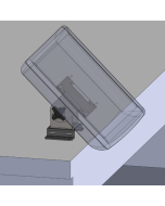 Low Profile Tilting Mount with a 75/100mm Screen Pan and Tilt Head