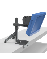 35LB Over/Under Counter/Shelf Mount with a 100mm VESA Pan & Tilt Head