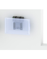 Flat Wall Mount for WS6 with a PS holder