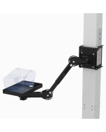 4X4 Clamp on Mount + Fully Articulated, Extendable Arm + POS Printer or Peripherals Tray