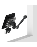 Fully Articulated Wall Mount KDS Support Package for any VESA Monitor + any Controller + Bematech Logic Controls KP1700 Bump Bar