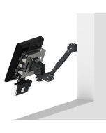 Fully Articulated Wall Mount KDS Support Package for any VESA Monitor + Any Controller + Bematech Logic Controls KB1700 Bump Bar