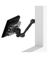 Fully Articulated Wall Mount KDS Support Package for an Elo Touchscreen + QSR Controller