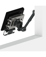 Fully Articulated Wall Mount KDS Support Package for any VESA Monitor + QSR Controller + QSR Bump Bar