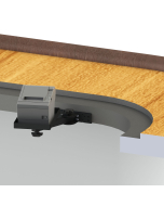 Under Counter Mount with an 8" Arm and a Flat Printer Tray