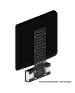 Bump Bar VESA Mounting Kit for QSR (TB-1000, KP-4000, KP-7500, and KP-9000)