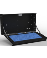 Wall Mount Enclosure with an All in One Keyboard for Tablet PCs and Thin Clients