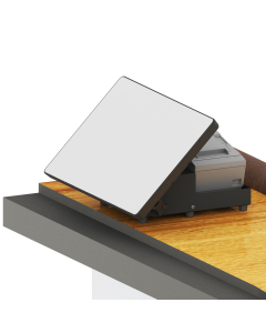 Toast Compatible Tilting Countertop Stand for Terminal + Printer, with Power Supply Storage