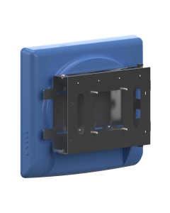 Back of Screen Storage Enclosure, 100mm VESA, Black