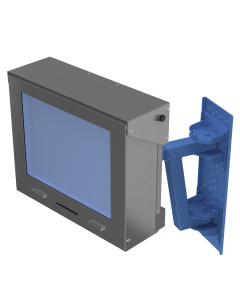 IBM TOSHIBA 4838 15 IN AnyPlace Kiosk Enclosure (Chrome)