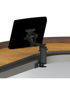 TOAST Compatible Under Counter Mount for Terminal +3” Riser + Adjustable Arm + Pan-Tilt Head