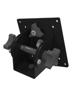 Enhanced Pan-Tilt Head for Any Screen (supports 50/75/100 mm VESA , Pan-Tilt-Level Adjustable)