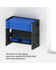 19" Wall mount rack 10U X 10" deep