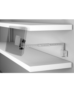 Under Counter Wall Mount – fixed, Short extension Arm
