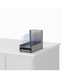 Countertop Mount for Vertical or Horizontal POS Printer + Ingenico Reader (Lane, Desk, and Axium series)