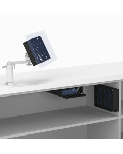 Universal Thin Client Security Enclosure, with Snap Latch