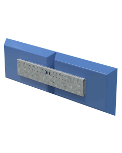 Two Screen Flat Wall Mount 75/100 VESA (Galvanized)