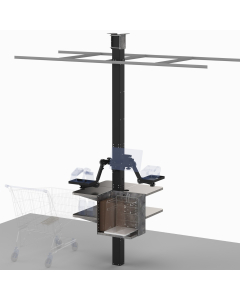 21266 - LD - 18in Pedestal Channel Assembly