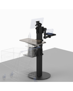 21277 - LD - 22in Round Base With Feet