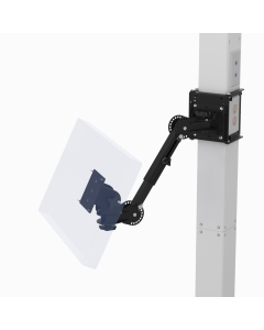 4X4 Clamp on Mount + Fully Articulated, Extendable arm + Enhanced VESA Pan + Tilt Head