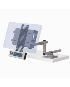 Fully Articulated Shelf Edge KDS Support Package for VESA Monitor + Controller + TG3 Bump Bar (KBA-BB17, KBA-BB20)