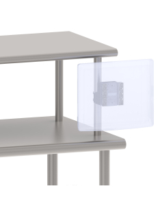 Quick Clamp Pole Mount with VESA Flat Mount