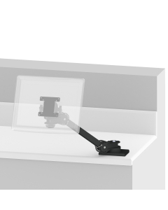 5 Axis Counter Top Mount with a 15” Arm with Panning Base + VESA Pan-Tilt Head for Oracle MICROS Workstation 6 (WS6)