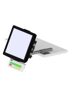 Basic Shelf Edge KDS Support Package for Any VESA Monitor + Any Controller + Bematech Logic Controls KB1700 Bump Bar