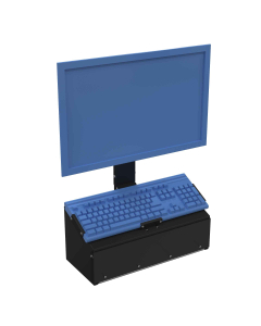 Universal Keyboard and Screen Wall Mount System